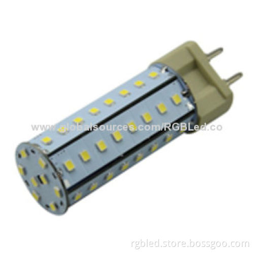G12 LED bulb, 100-240V AC, 10W, 102-piece 2835 SMD, 1050lm with 360°, RA>80